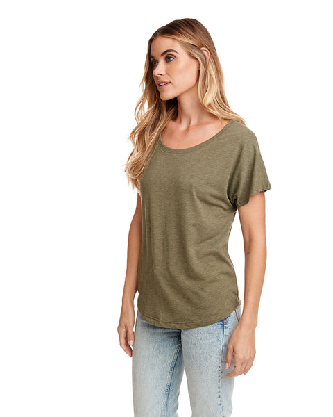 Next Level 6760 Ladies' Triblend Dolman