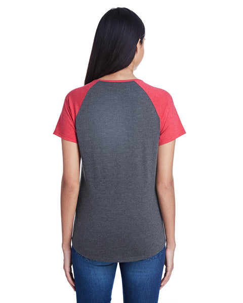 Anvil 6770VL Ladies' Tri-Blend Raglan T-Shirt