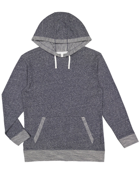 LAT 6779 Adult Harborside Melange French Terry Hooded Sweatshirt