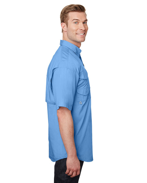 Columbia Men's Bonehead Performance Fishing Shirt | 100% Cotton Poplin |  Breathable & Durable | Vented Back | Multiple Colors & Sizes