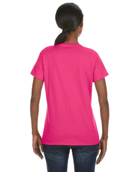 Anvil 780L Camiseta de cuello redondo de peso medio para mujer