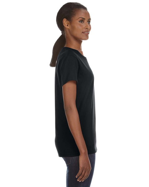 Anvil 780L Camiseta de cuello redondo de peso medio para mujer