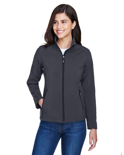 Core 365 78184 Chaqueta SoftShell unida de vellón de dos capas Cruise para mujer