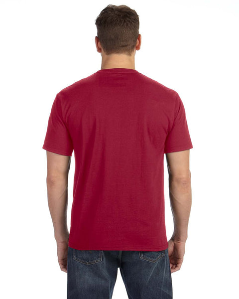Anvil 783AN Camiseta con bolsillo de peso medio para adulto