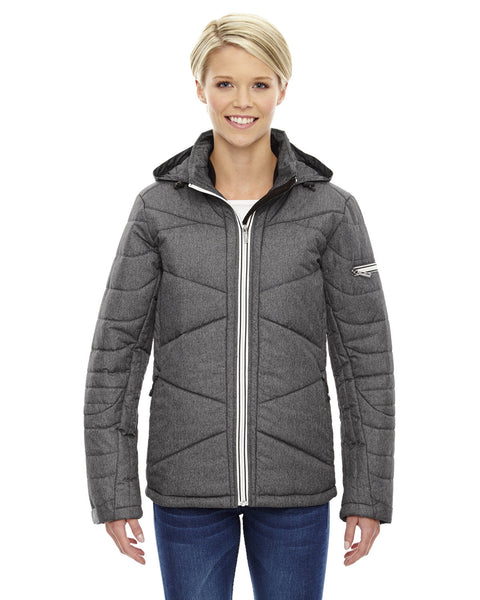 North End 78698 Ladies' Avant Tech Mlange Insulated Jacket with Heat Reflect Technology