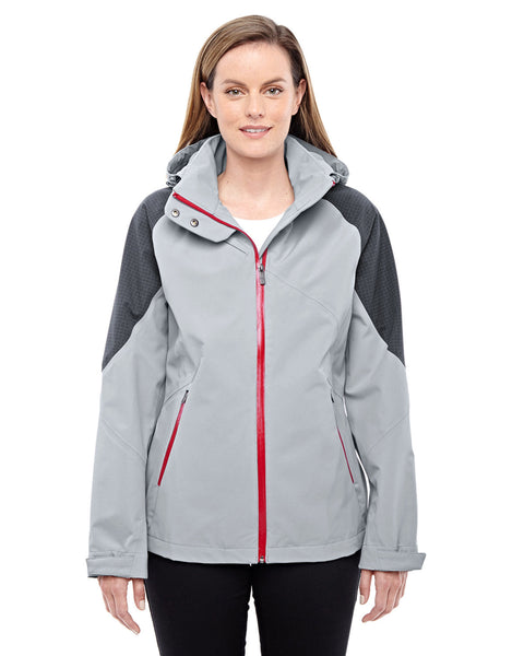 North End 78808 Ladies' Impulse Interactive Seam-Sealed Shell