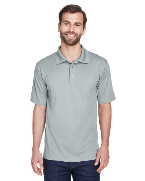 UltraClub 8210T Polo de piqué de malla fresco y seco alto para hombre