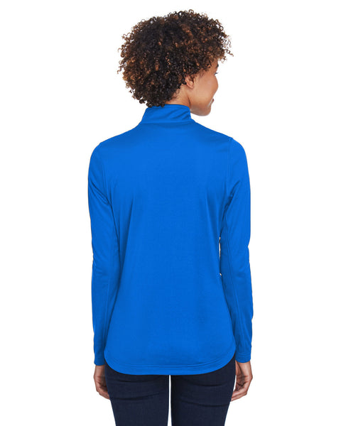 UltraClub 8230L Ladies' Cool & Dry Sport Quarter-Zip Pullover