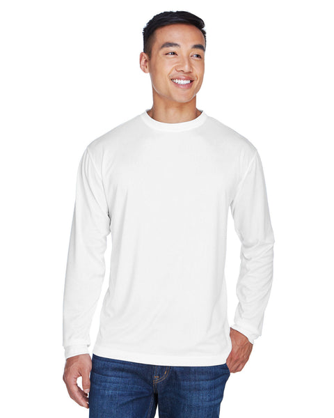 UltraClub 8401 Adult Cool & Dry Sport Long-Sleeve T-Shirt