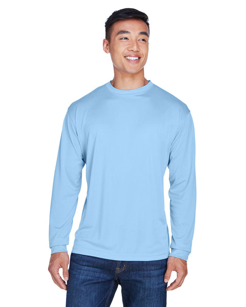 UltraClub 8401 Adult Cool & Dry Sport Long-Sleeve T-Shirt