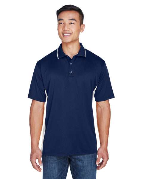 UltraClub 8406 Polo deportivo fresco y seco de dos tonos para hombre