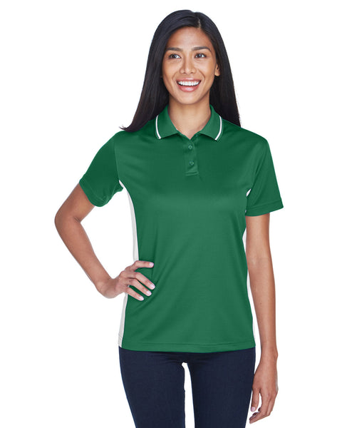 UltraClub 8406L Ladies' Cool & Dry Sport Two-Tone Polo