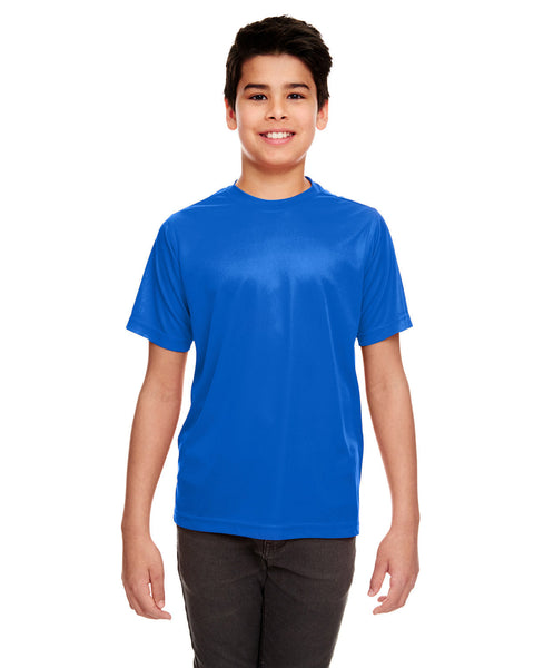 UltraClub 8420Y Youth Cool & Dry Sport Performance InterlockT-Shirt