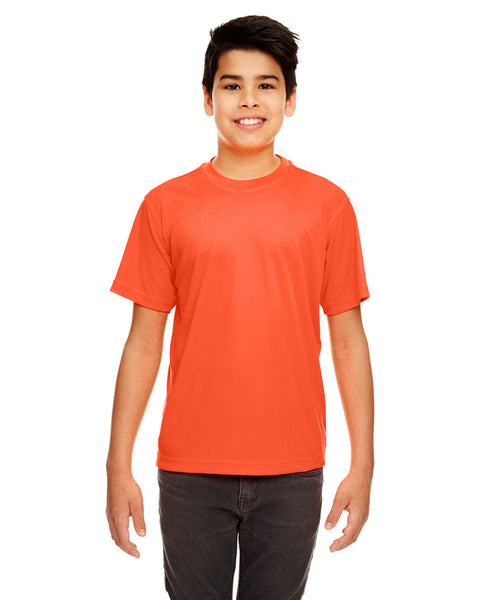 UltraClub 8420Y Youth Cool & Dry Sport Performance InterlockT-Shirt