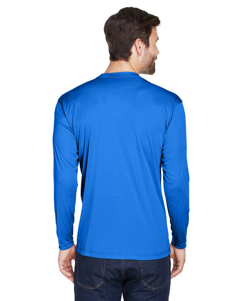 UltraClub 8422 Adult Cool & Dry Sport Long-Sleeve Performance Interlock T-Shirt