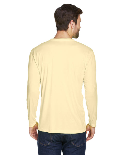 UltraClub 8422 Adult Cool & Dry Sport Long-Sleeve Performance Interlock T-Shirt