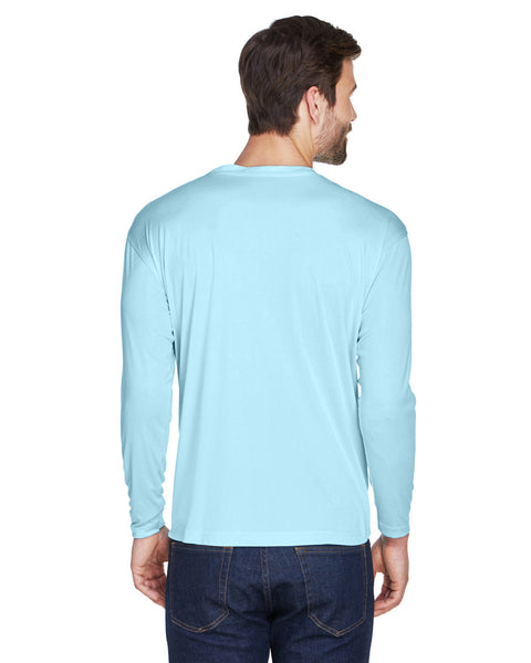 UltraClub 8422 Adult Cool & Dry Sport Long-Sleeve Performance Interlock T-Shirt