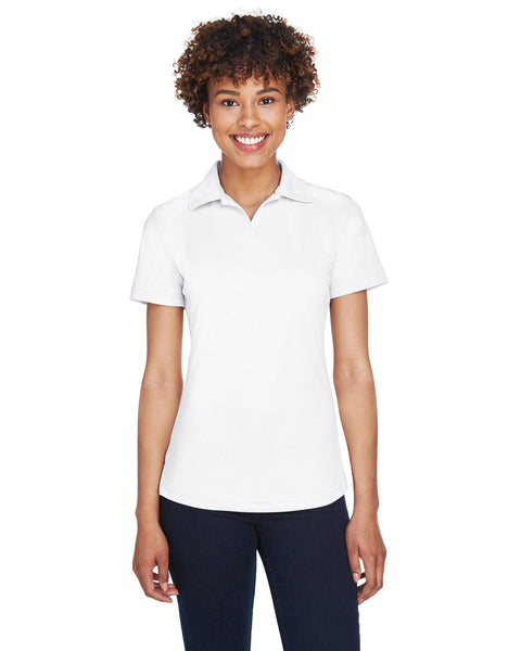 UltraClub 8425L Polo de rendimiento deportivo fresco y seco para mujer Interlock