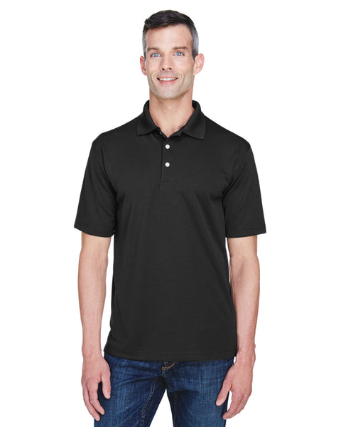 UltraClub 8445 Polo de rendimiento fresco y seco antimanchas para hombre