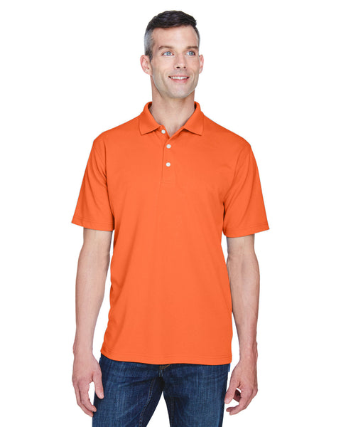 UltraClub 8445 Polo de rendimiento fresco y seco antimanchas para hombre