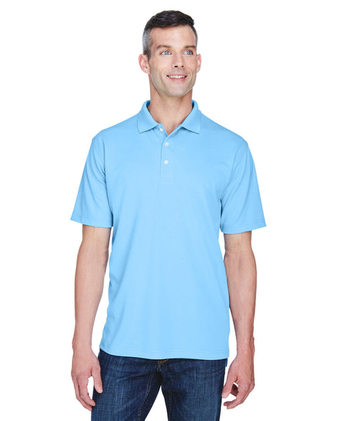 UltraClub 8445 Polo de rendimiento fresco y seco antimanchas para hombre