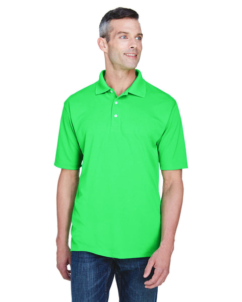 UltraClub 8445 Polo de rendimiento fresco y seco antimanchas para hombre