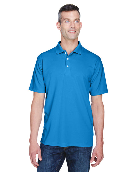 UltraClub 8445 Polo de rendimiento fresco y seco antimanchas para hombre