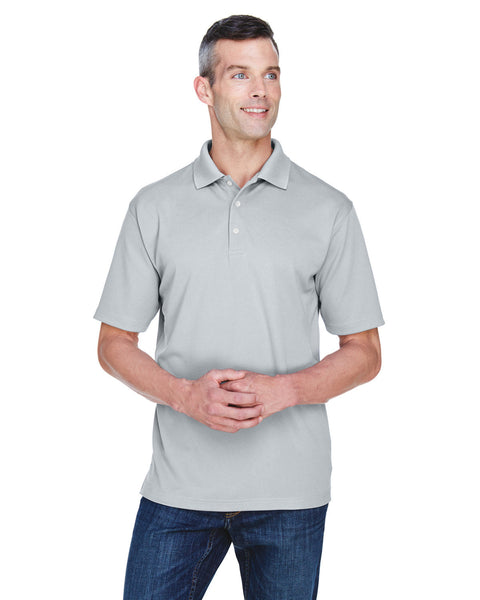 UltraClub 8445 Polo de rendimiento fresco y seco antimanchas para hombre