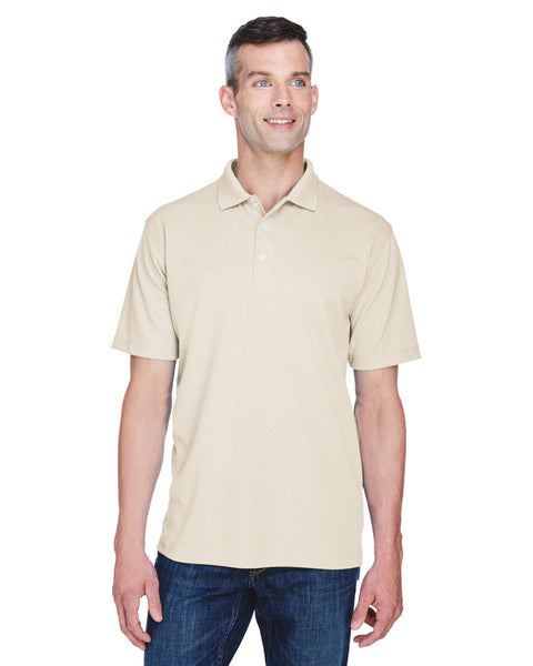 UltraClub 8445 Polo de rendimiento fresco y seco antimanchas para hombre