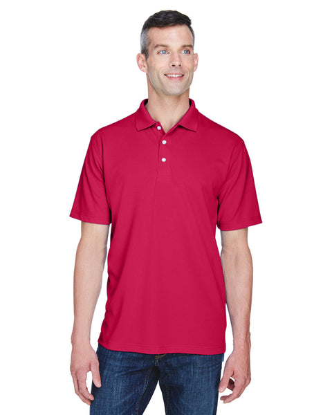 UltraClub 8445 Polo de rendimiento fresco y seco antimanchas para hombre