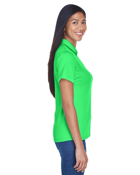 UltraClub 8445L Polo de alto rendimiento antimanchas fresco y seco para mujer