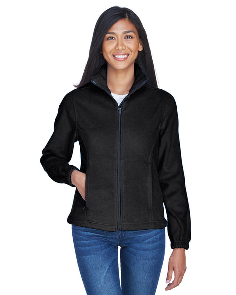 UltraClub 8481 Chaqueta de vellón Iceberg con cremallera completa para mujer