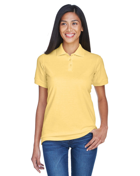 Polo de piqué clásico UltraClub 8530 para mujer