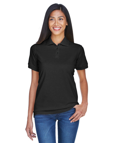 Polo de piqué clásico UltraClub 8530 para mujer