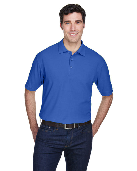 Polo de piqué Whisper para hombre UltraClub 8540