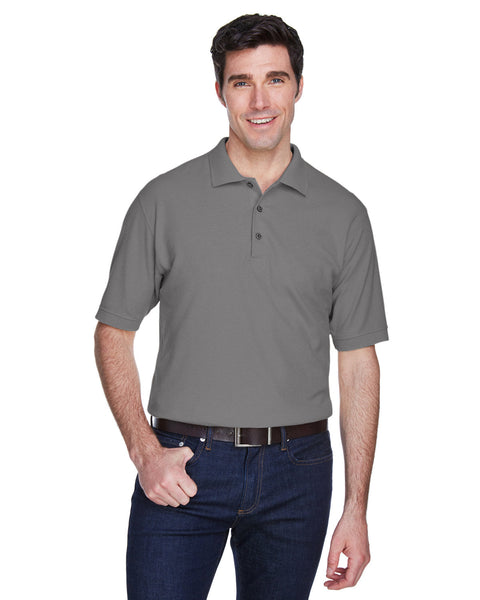 UltraClub 8540 Men's Whisper Piqu Polo