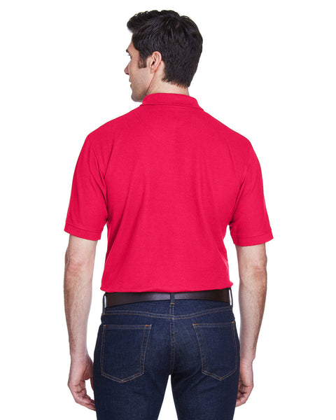 UltraClub 8540 Men's Whisper Piqu Polo