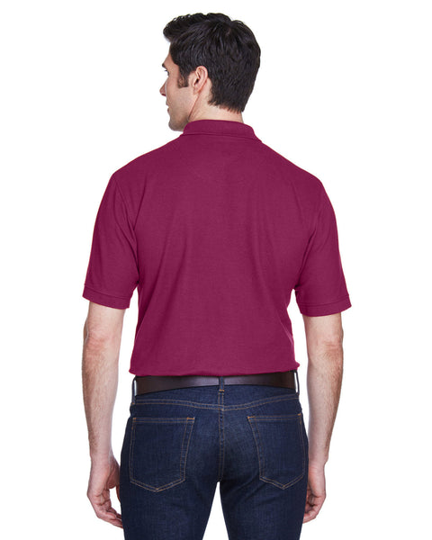 UltraClub 8540 Men's Whisper Piqu Polo