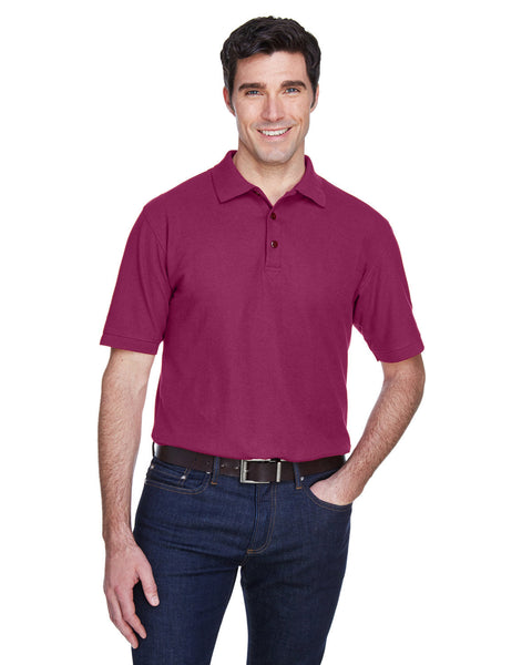 UltraClub 8540 Men's Whisper Piqu Polo