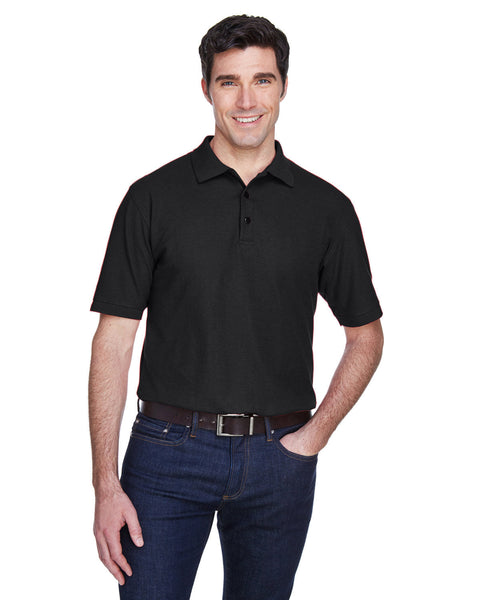 UltraClub 8540T Polo alto de piqué Whisper para hombre