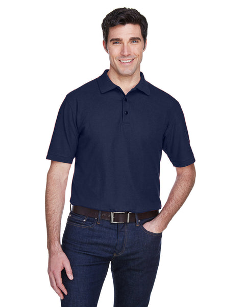 UltraClub 8540T Men's Tall Whisper Piqu Polo