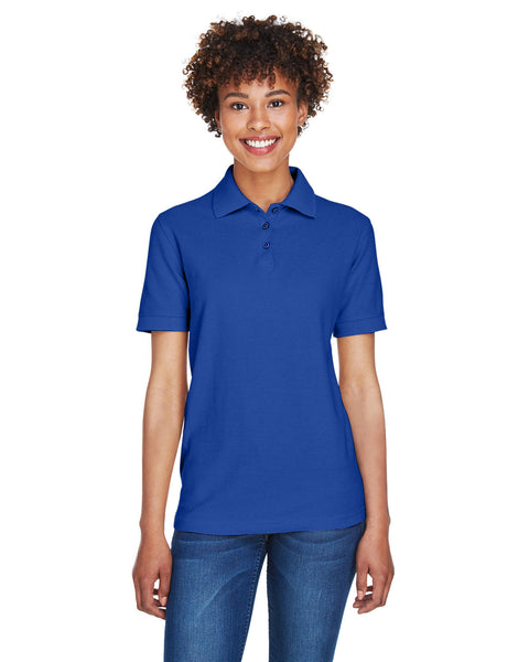 UltraClub 8541 Ladies' Whisper Piqu Polo