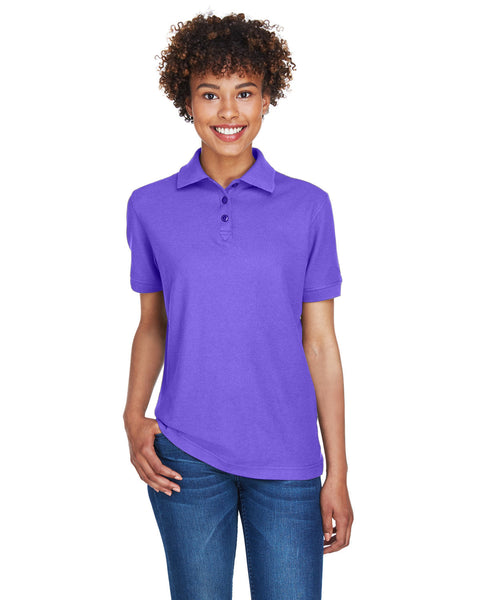 UltraClub 8541 Ladies' Whisper Piqu Polo