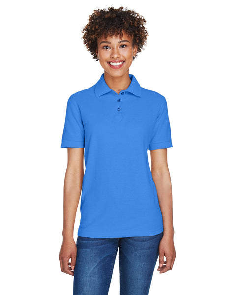 UltraClub 8541 Ladies' Whisper Piqu Polo