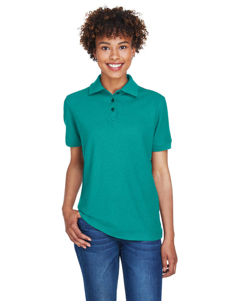 UltraClub 8541 Ladies' Whisper Piqu Polo