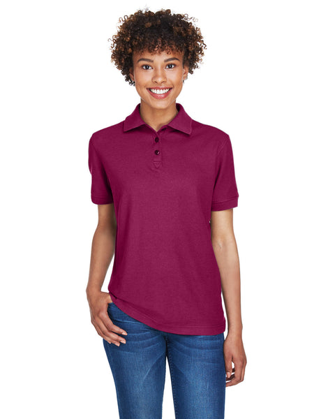 UltraClub 8541 Ladies' Whisper Piqu Polo