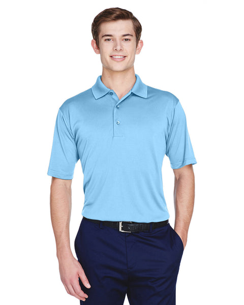 UltraClub 8610 Men's Cool & Dry 8-Star Elite Performance Interlock Polo