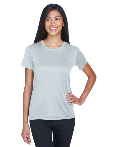 UltraClub 8620L Playera básica de rendimiento fresco y seco para mujer