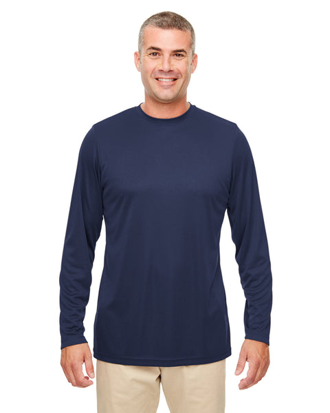 UltraClub 8622 Men's Cool & Dry Performance Long-Sleeve Top