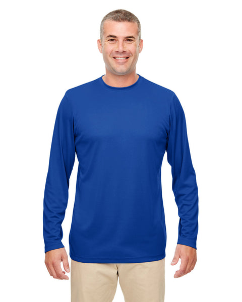 UltraClub 8622 Men's Cool & Dry Performance Long-Sleeve Top